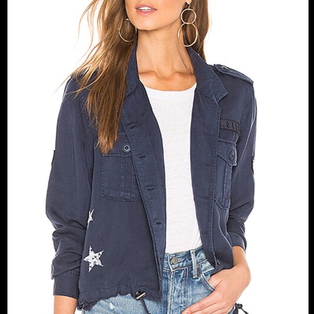 Rails Military Grant Jacket in Indigo, XS